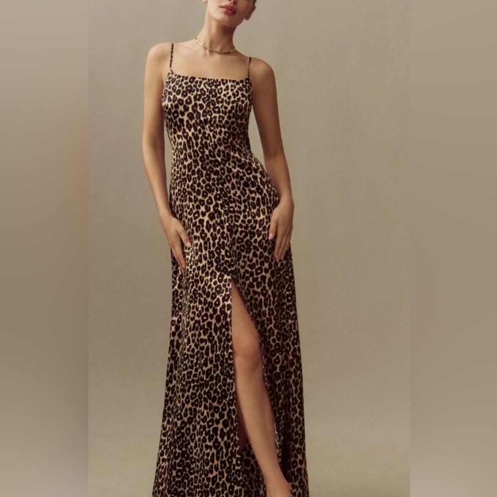 Reformation Selah Silk Dress Brand New